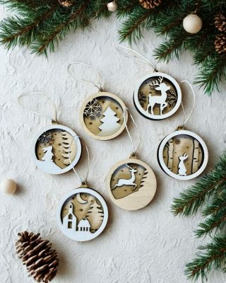 ✨ Naše novinka v podobě dřevěných vyřezávaných 3D vánočních baněk je tu!🎄 Díky svému minimalistickému, ale zároveň...